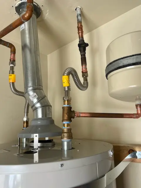 Water heater installation and plumbing repair in Portland